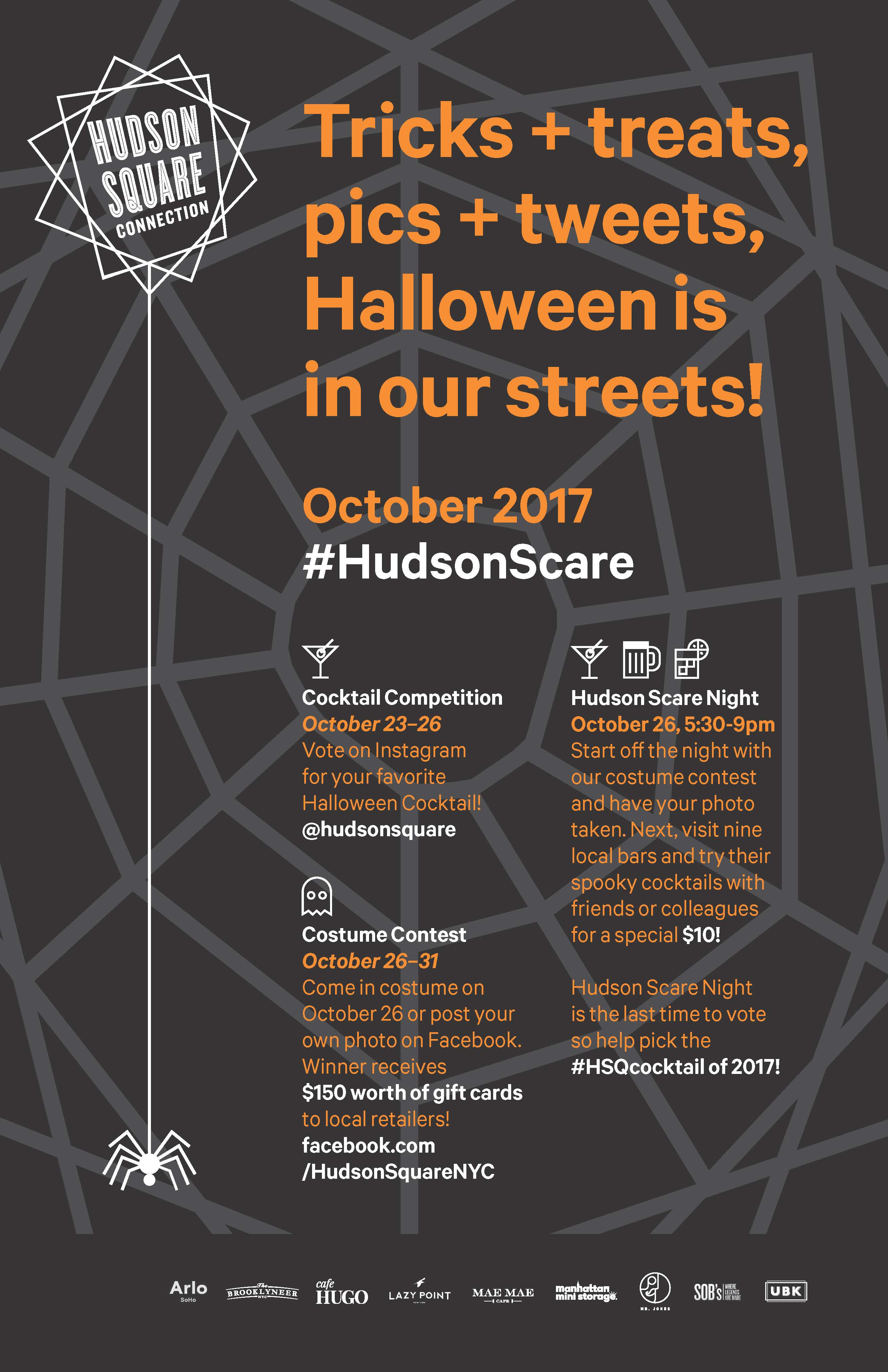 office halloween costume contest flyer