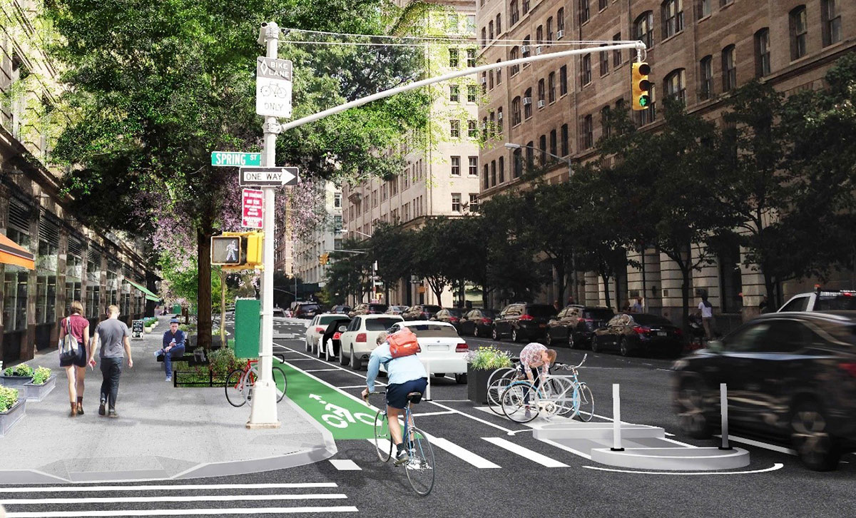 Rendering of Hudson Street