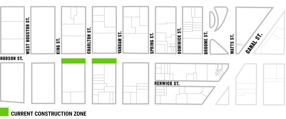 Hudson Street Construction